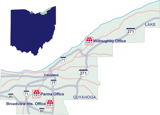 ERA Lentz Offices map